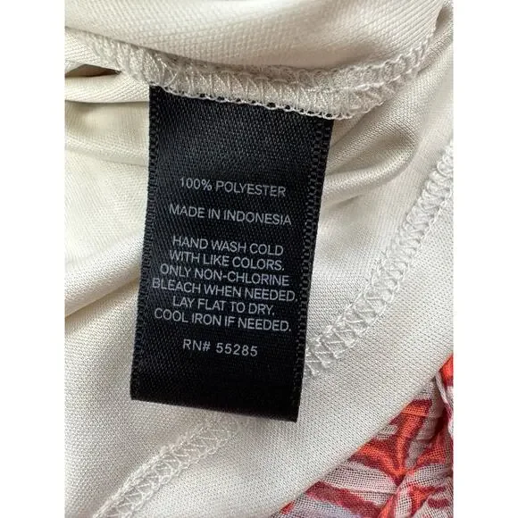 Express Women Sheer Aztec Button Front Maxi Dress Size M Coachella Festival Boho - Picture 13 of 16